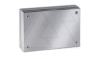 Коробка распределительная 200х200х80мм (ВхШхГ), нерж. сталь, IP66