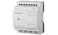 Программируемый логический контроллер PR-12DC-DA-R-E, 12_24VDC, 8DI(4AI), 4RO, RTC, RS232, нерасширяемый