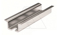DIN-рейка перфорированная TH35(TS35), 35x15x1.5mm, перф. 18x6.3 - 25mm, L=2m, сталь хол. оцинк. 8µm