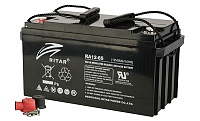 Батарея аккумуляторная Ritar RA12-65, F11(M6), 12V/65Ah, 182x350x167 HxLxW, 18.5kg, 12 лет