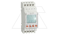Реле контроля напр. RD-MVS3N, 3P+N L-N 125_300VAC, 2CO, 8A(250VAC), обрыв, черед., Umin+Umax, асимметр., 0.1_30s, LCD, 1M