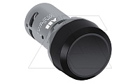 Кнопка CP1-10B-10, черная, без фиксации, 1NO, 1A, IP66, пластик, 22mm