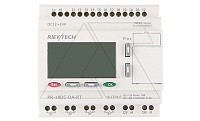 Программируемый логический контроллер PR-18DC-DA-RT, 12_24VDC, 12DI(6AI), 2TO, 4RO, RTC, RS232, ЖКИ