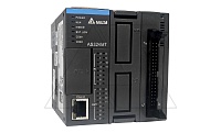 Программируемый логический контроллер AS324MT-A, 12DI, 12DO, дифф., 24VDC, 128K шагов, 2xRS485, USB, microSD, CANopen, Ethernet