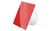 Панель декоративная для вентиляторов dRim Ø100/125мм, универсальная, пластик, красный
