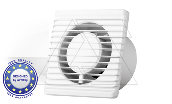 Вентилятор PEN HS, Ø100мм, датчик влажности, таймер отключения, 230В, 8Вт, 93м³/ч
