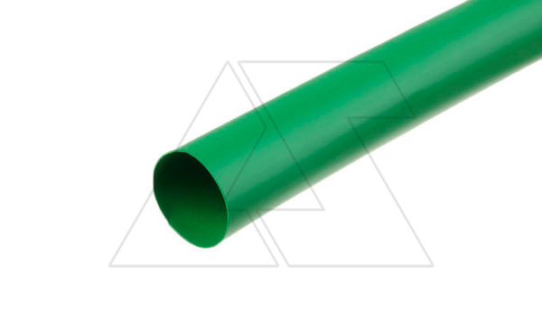 Термоусаживаемая трубка зеленая 15,5/7,5 для провода d=7,8...14мм