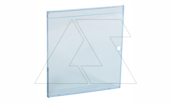 Дверь для навесного щитка Nedbox 2/24+2M, прозрачный синий пластик