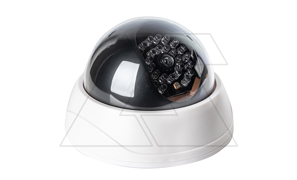 Муляж камеры Virone c LED-индикатором, для помещений, белый корпус, питание 2x1,5V AA-батарейки