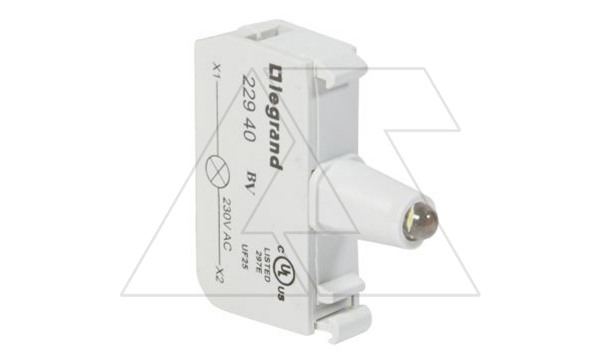 Osmoz - Блок белого индикатора LED, 230VAC, винтовые зажимы
