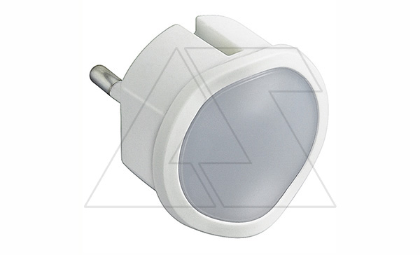 Ночник-сьемный фонарик со встроенным светорегулятором 10А, 230В, 0.06 Вт, белый