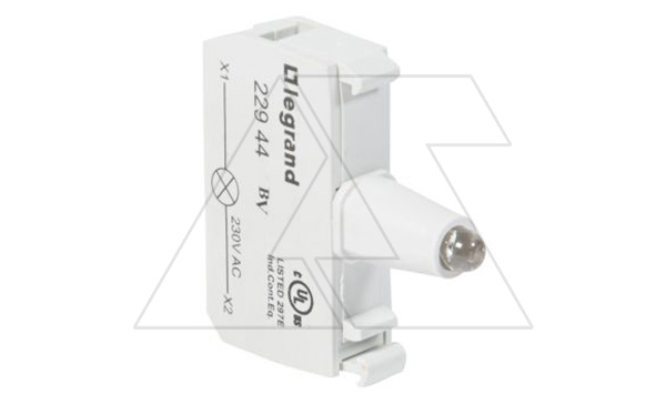 Osmoz - Блок желтого индикатора LED, 230VAC, винтовые зажимы