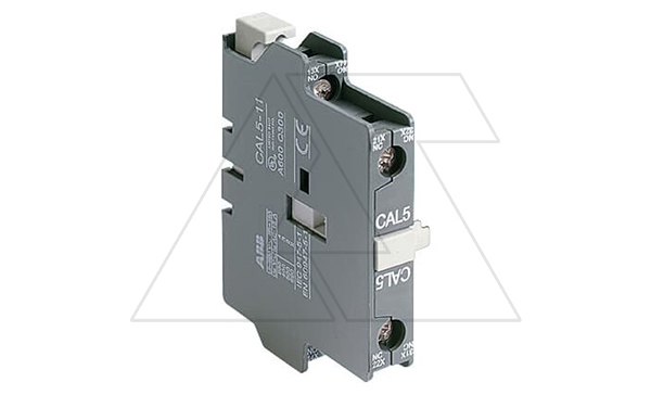 Блок-контакт боковой CAL5-11 (1NO+1NC) для A9...A75 UA16...UA75(RA) GA(E)75, 4A-AC15