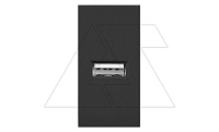 Noen - Розетка USB, 1М, 5V, 2,1A, черная